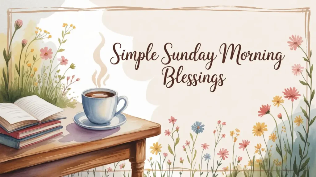 Sunday Morning Blessings