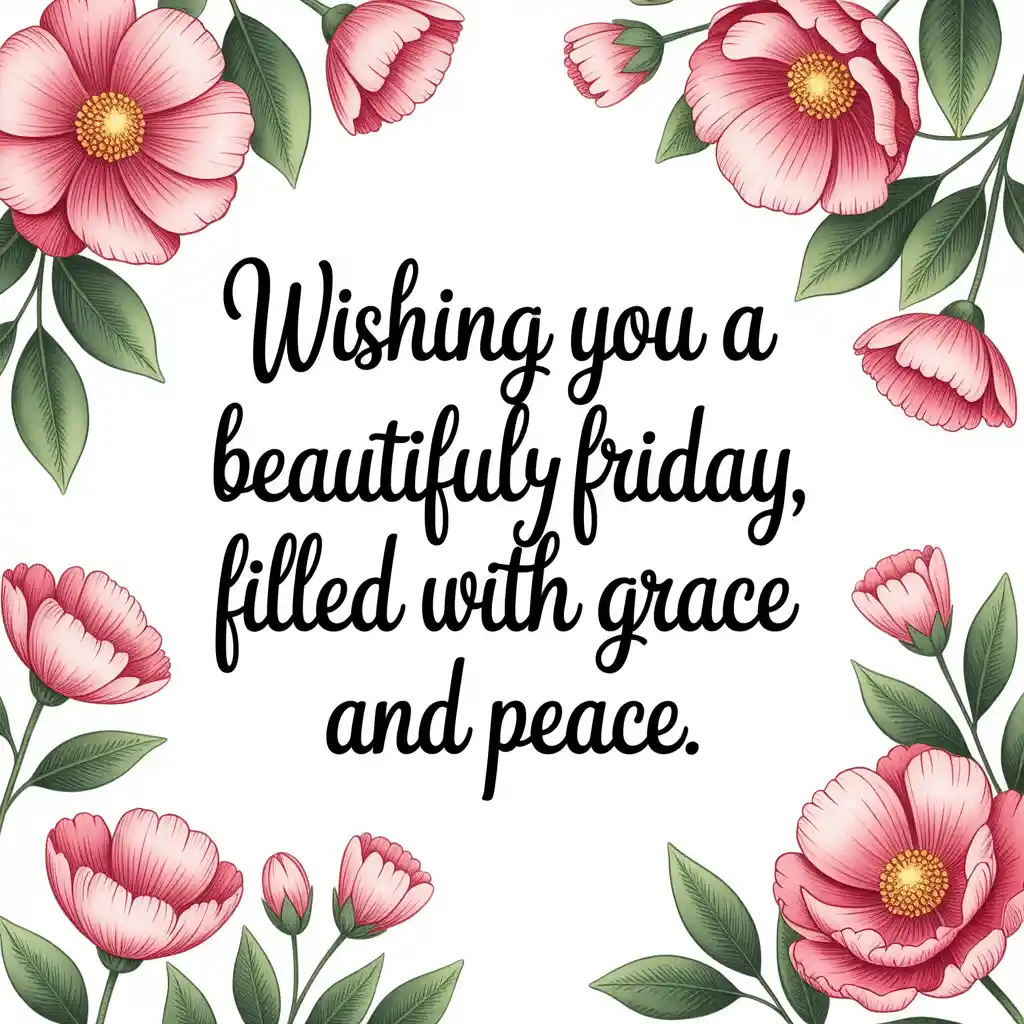 Uplifting Friday Wishes to Share