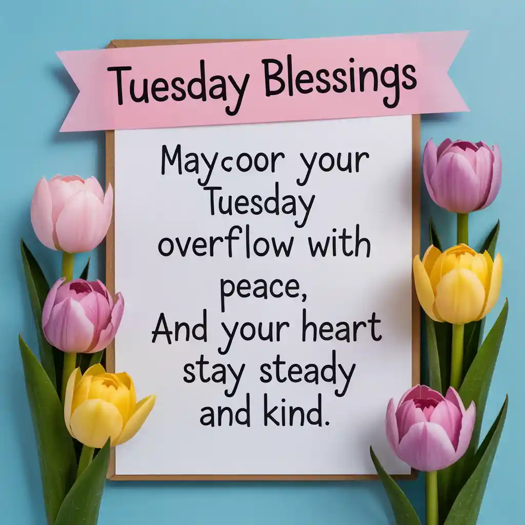 Tuesday Blessings to Share on Social Media