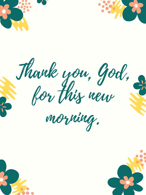 Sunday prayer