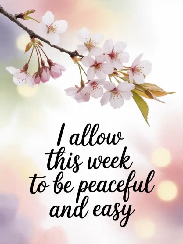 positive good morning new week blessings