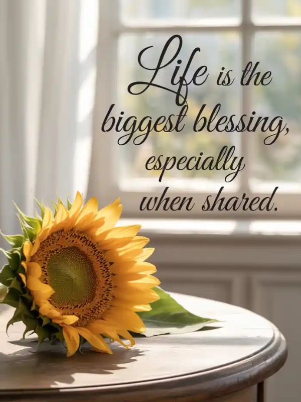 Blessed Quotes About Life and Love