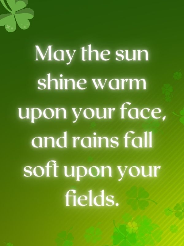 irish blessing prayer
