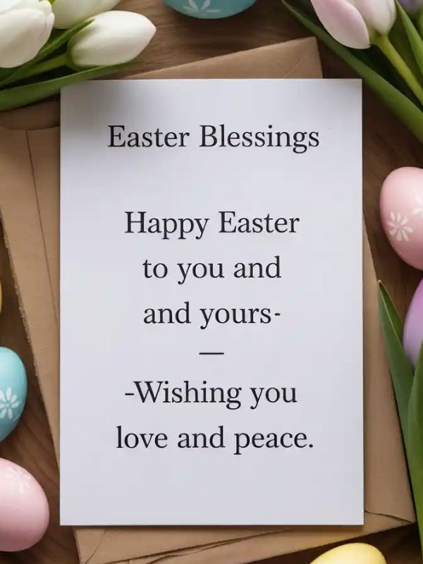 family easter blessings