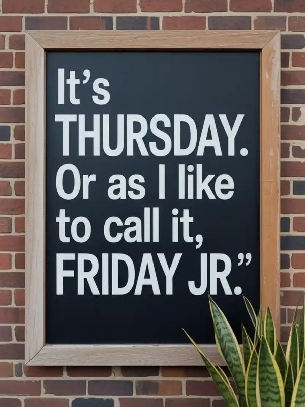 funny thursday quote