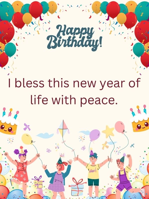 Happy Birthday Blessings for Yourself