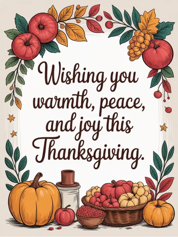 happy thanksgiving blessings
