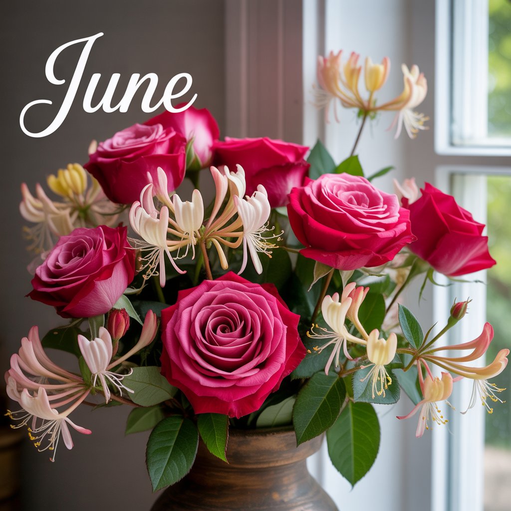 June – Rose & Honeysuckle