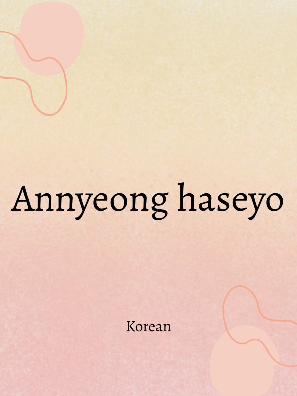 Good morning in Korean language
