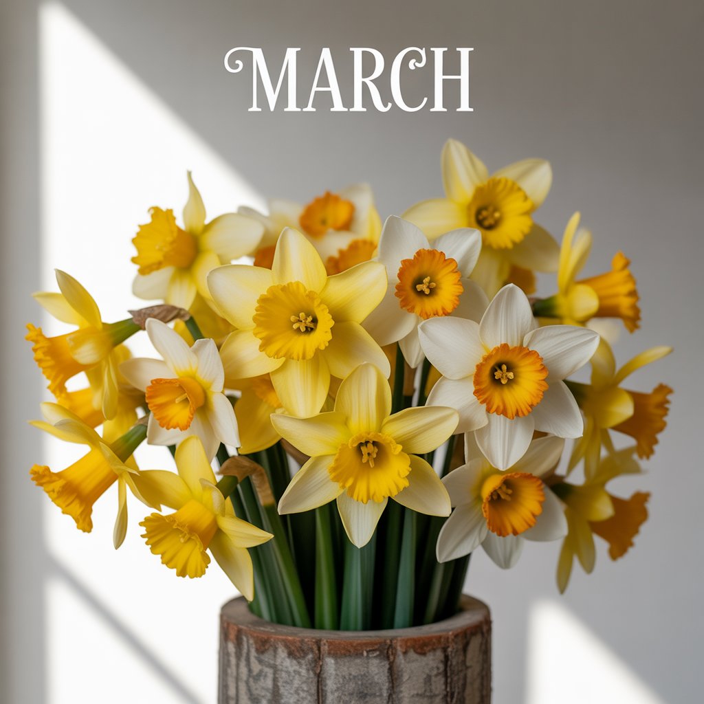 March – Daffodil & Jonquil