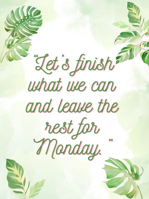quote for friday motivation