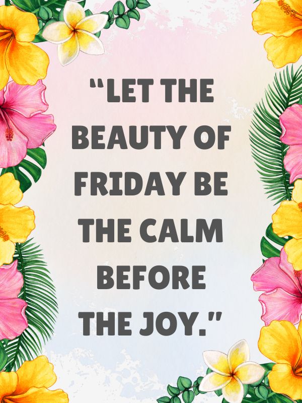 Friday motivation