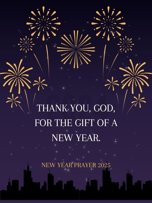 New Year Prayer 2025