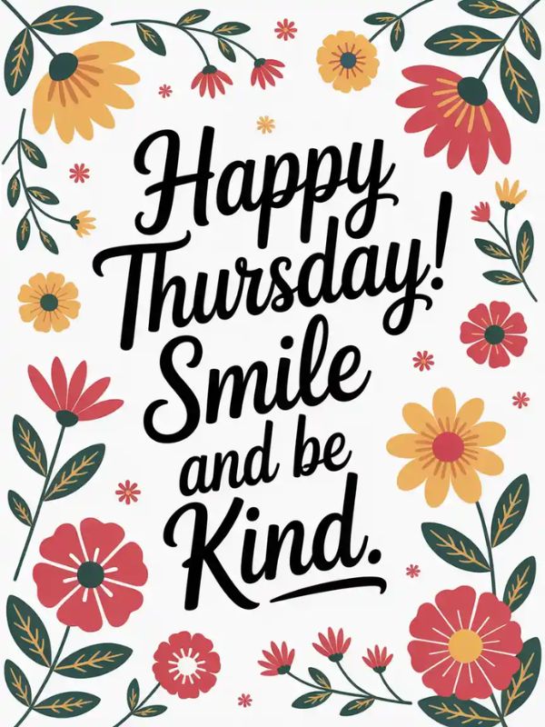 positive thursday quote