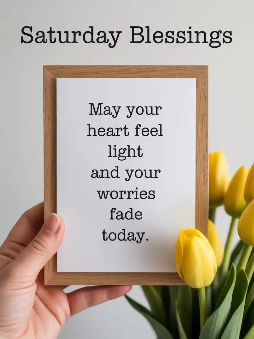 Saturday Blessings