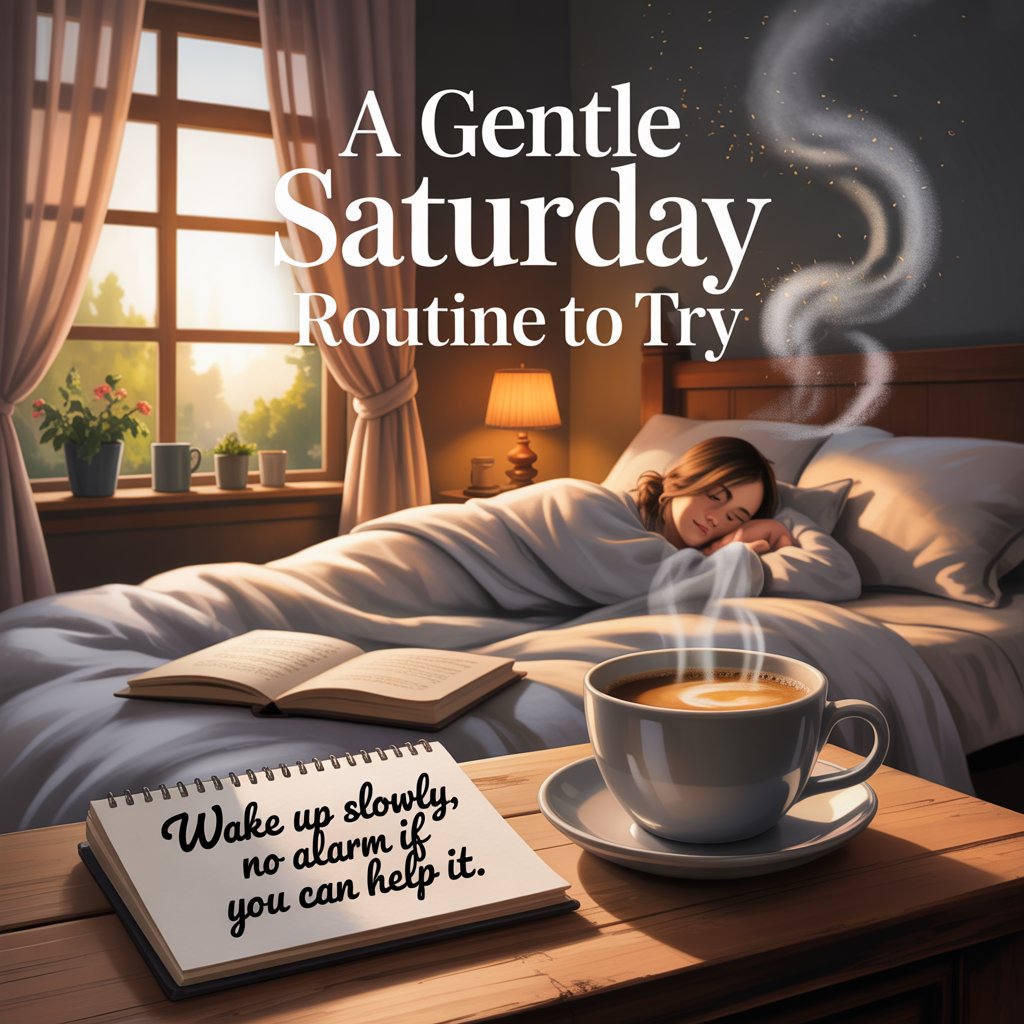 A Gentle Saturday Routine to Try