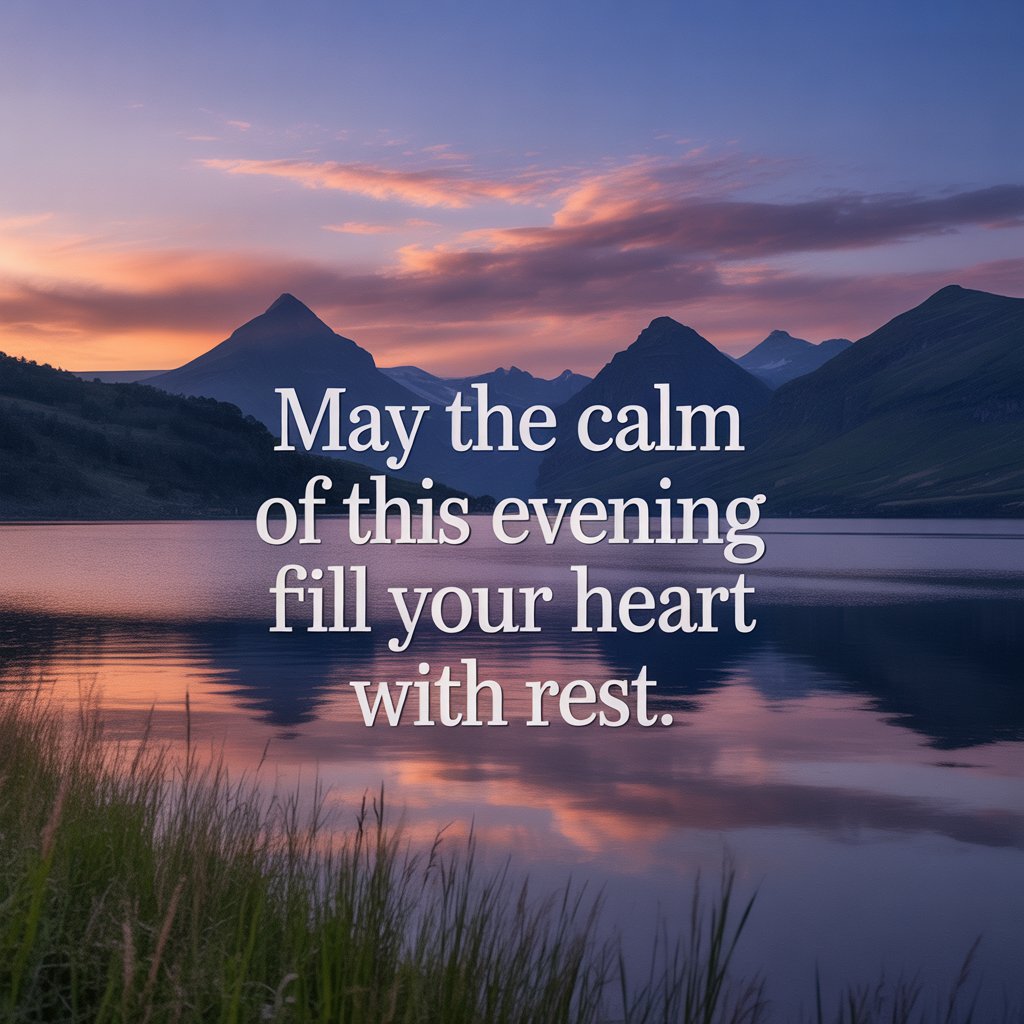 Saturday Evening Blessings