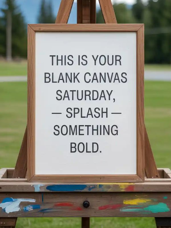 Saturday Motivation for Creatives and Dreamers