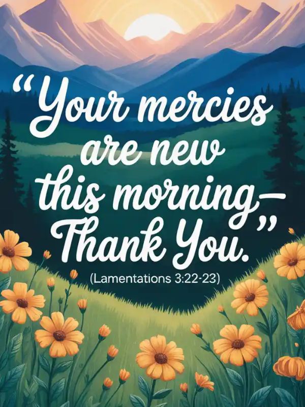 positive short morning prayer