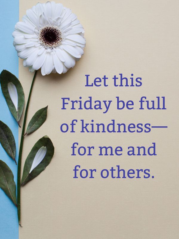Simple Prayers and Blessings for a Thankful Friday