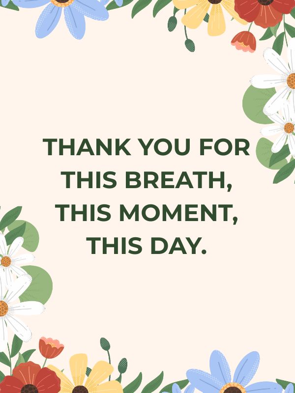 Simple Prayers for Gratitude