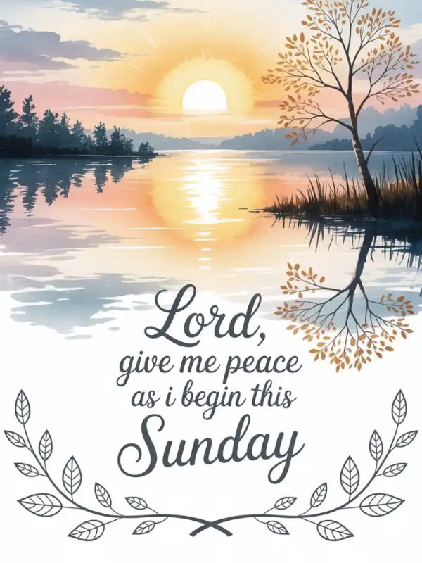 Simple Sunday Morning Prayers