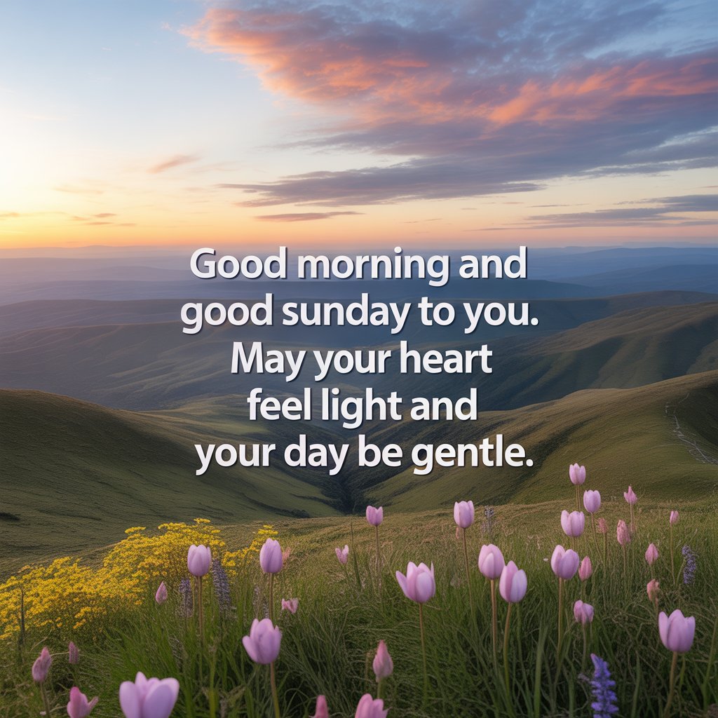 90+ Good Morning and Good Sunday Quotes