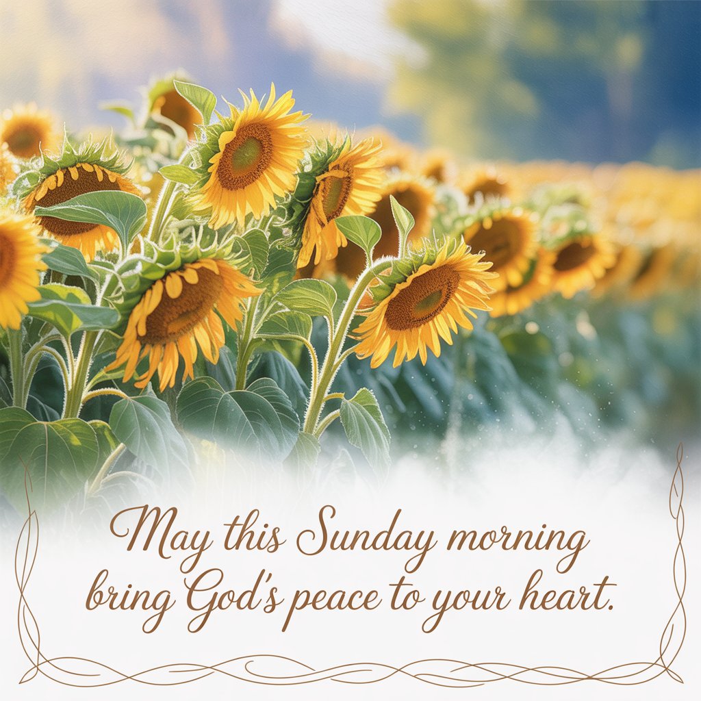 Good Morning and Good Sunday Blessings