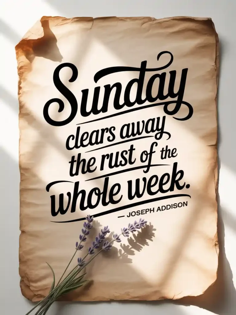 Sunday Morning Quotes and Reflections