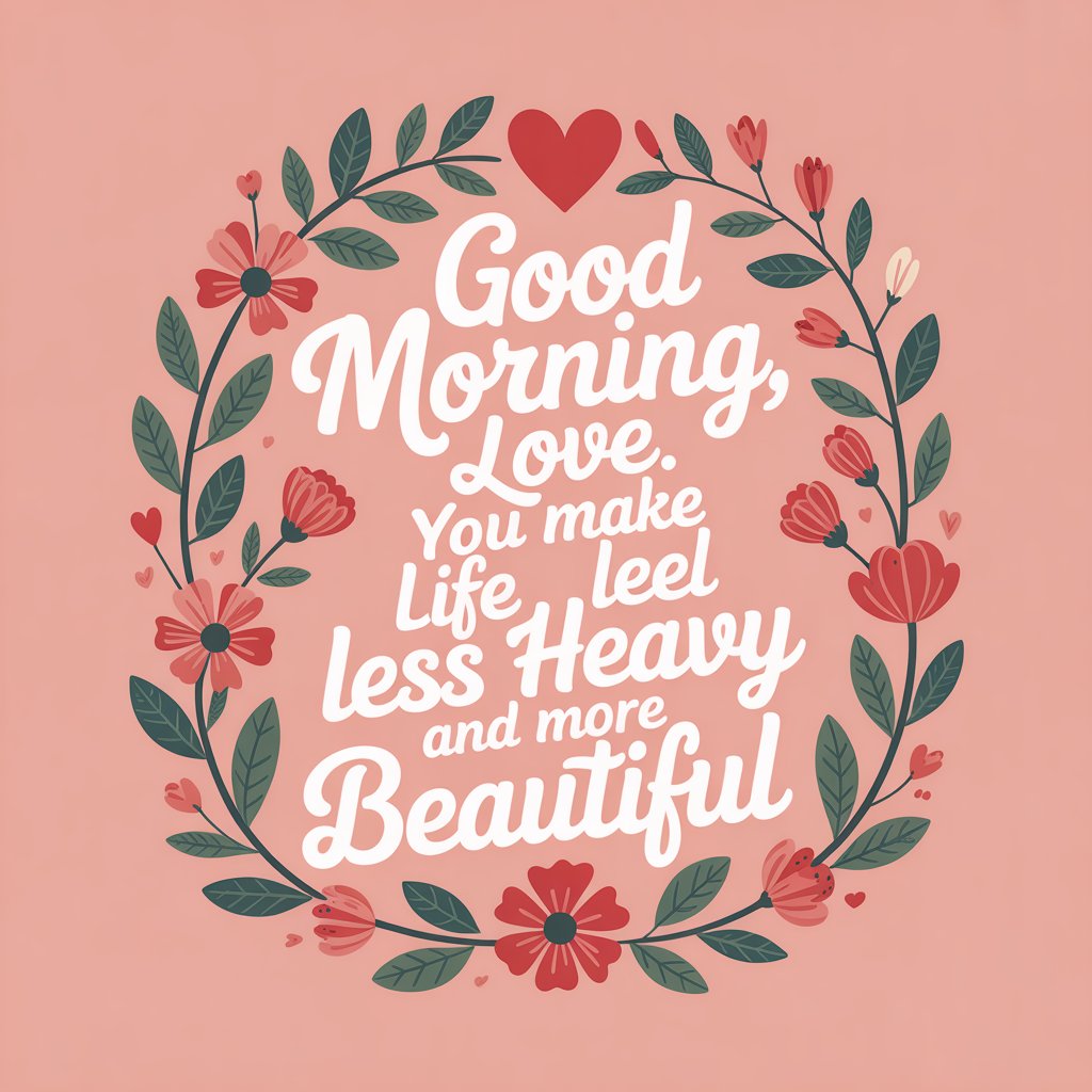 Heart-Touching Good Morning Messages for Her