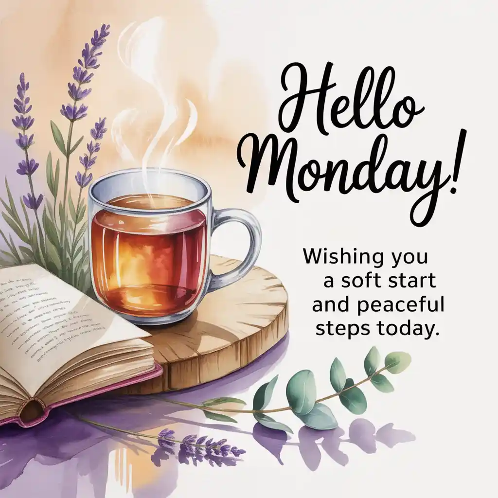 Good Morning Monday Wishes to Start Fresh
