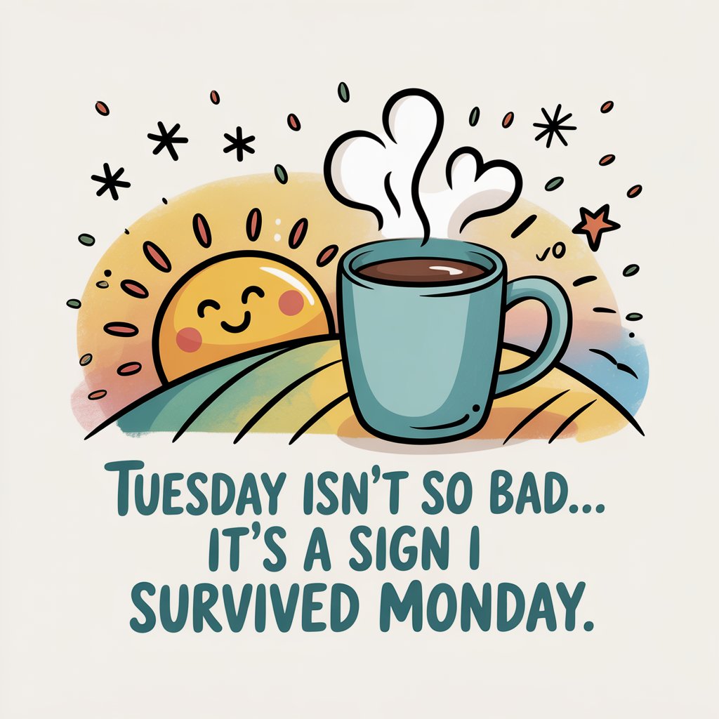 Positive Good Morning Tuesday Quotes