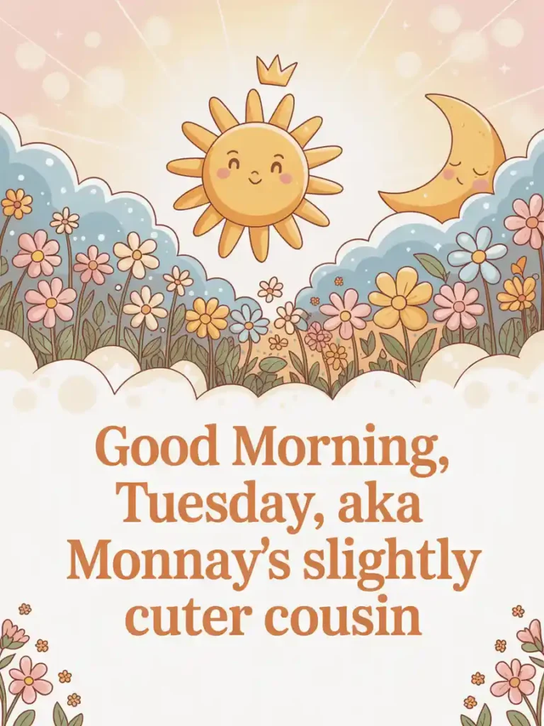 Funny Good Morning Tuesday Messages to Lighten the Mood