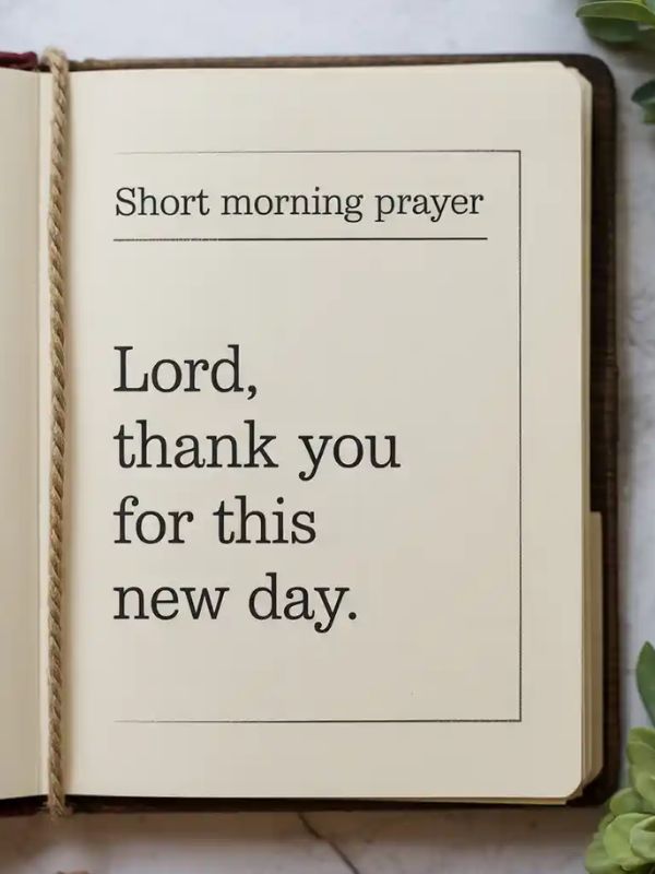 100+ Short Morning Prayers to Start Your Day Peacefully