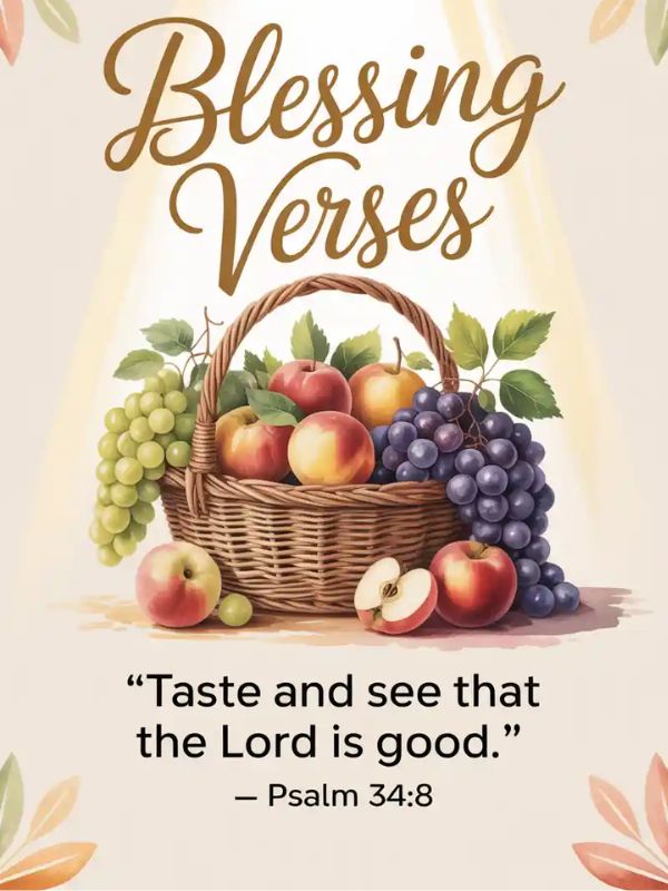 god blessing verses

