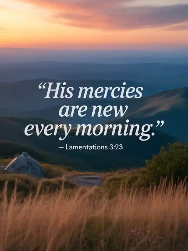 bible verse religious good morning blessings

