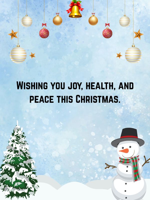 Christmas Blessings for Friends and Neighbors