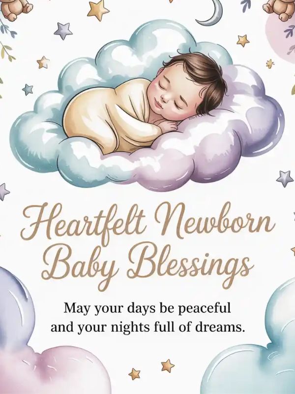 Heartfelt Newborn Baby Blessings