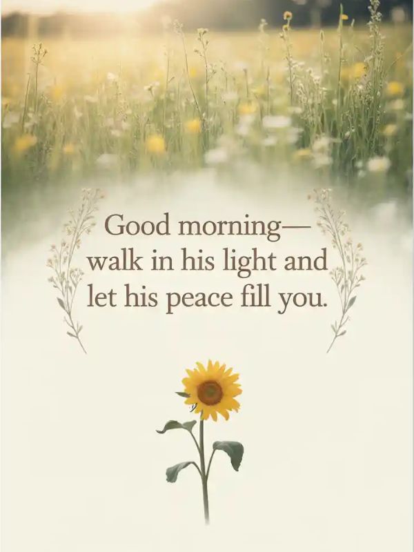 Morning Blessings to Share With Loved Ones