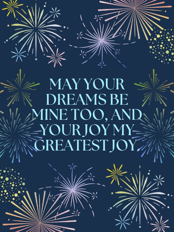 New Year Blessings for a Romantic Partner