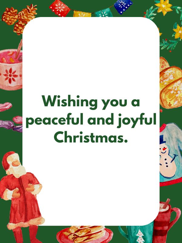 Short Christmas Blessings for Cards and Texts