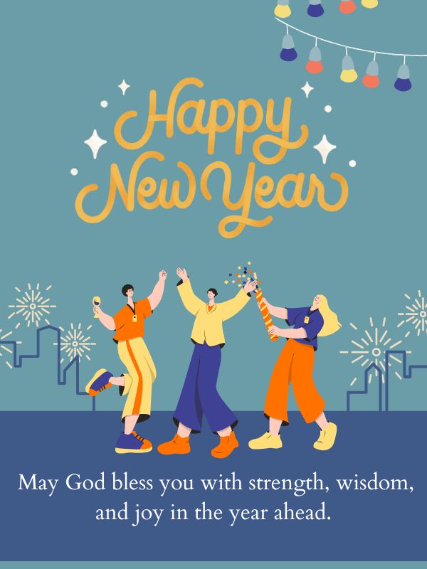 religious blessing happy new year​

