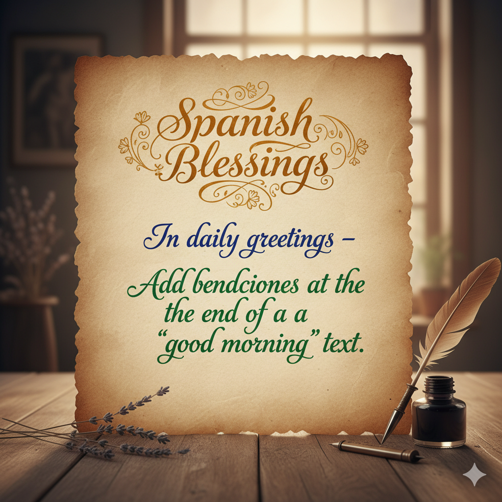 spanish Blessings