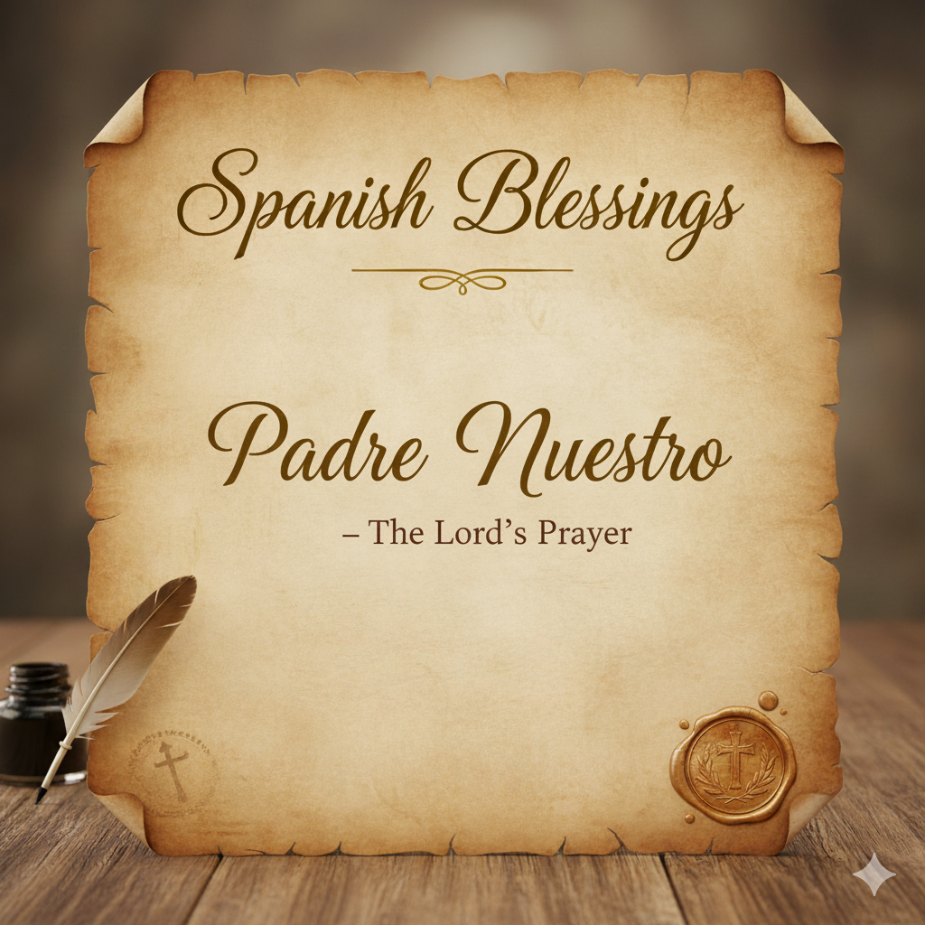 spanish Blessings prayers